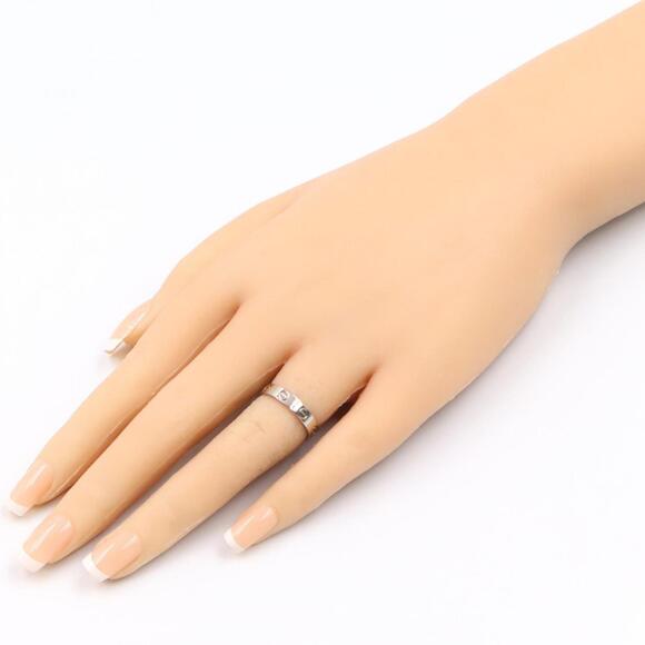 CARTIER Authentic 18k Silver Love Ring